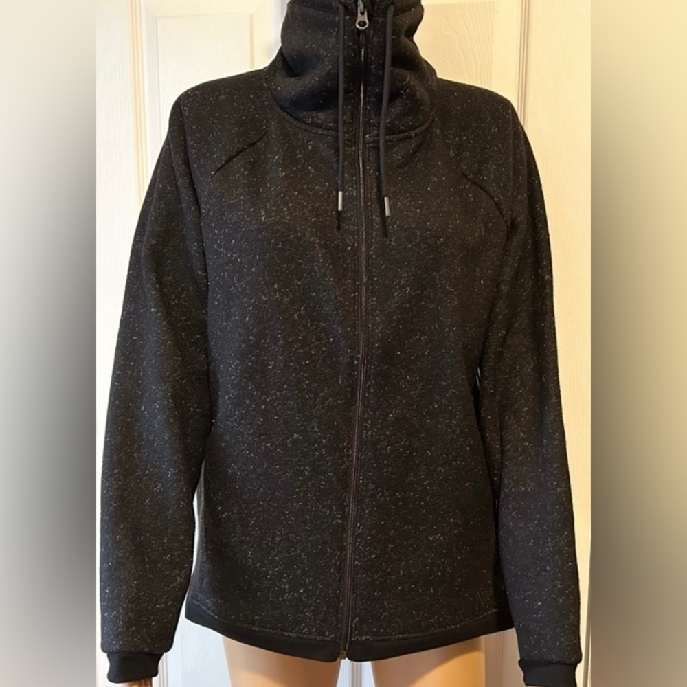 Avia Funnel Neck speckled jacket